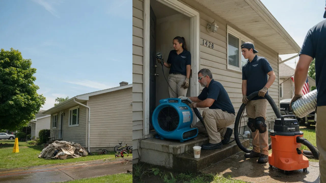 Water Damage Restoration in Lickingville, PA near me